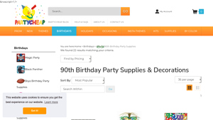 PartyCheap - 90th Birthday Supplies