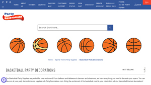 Party Decorations - Basketball Party Supplies