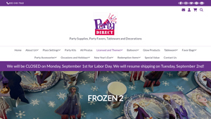 Party Direct - Frozen 2 Party Supplies