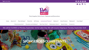 Party Direct - SpongeBob Party Supplies