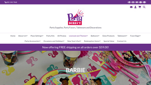 Barbie - Party Supplies