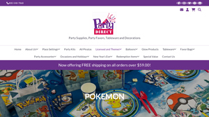 Party Direct - Pokémon Party Supplies