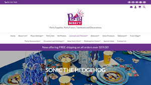 Sonic the Hedgehog - Party Supplies