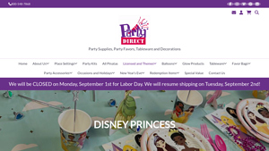 Party Direct - Disney Princess Party Supplies