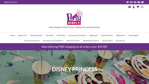 Party Direct - Disney Princess Party Supplies
