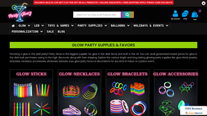 PartyGlowz - Glow Sticks & Party Supplies