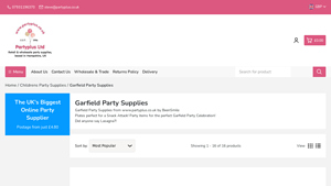 Garfield - Party Supplies