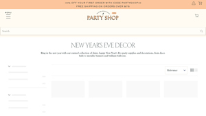 Party Shop - New Year's Eve Essentials