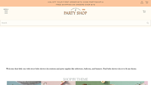 Party Shop - Up, Up & Away Dinner Plates
