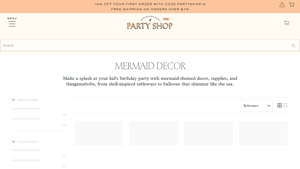 PartyShop - Mermaid Party Supplies