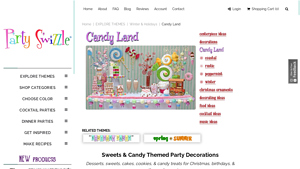 Party Swizzle - Candy Land Decorations