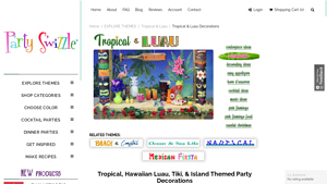 Party Swizzle - Tropical Themed Decorations