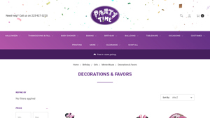 Party Time - Airloonz Minnie Mouse Balloon