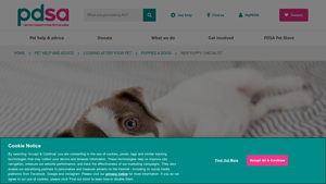PDSA - Essential Puppy Supplies
