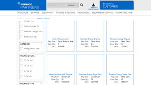 PepsiCo Partners - Energy Drinks