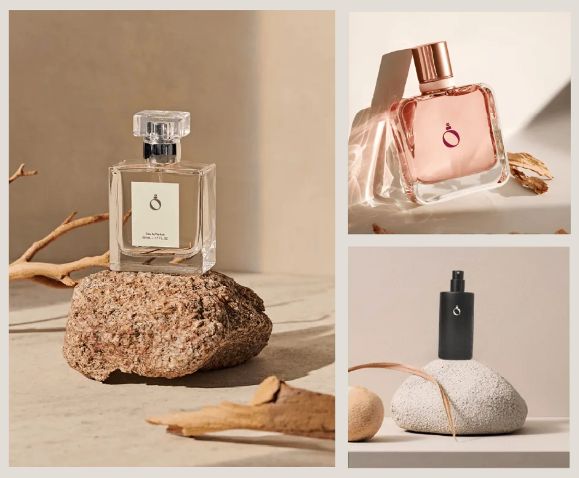 A stock image illustrating perfume bottles wholesale concepts