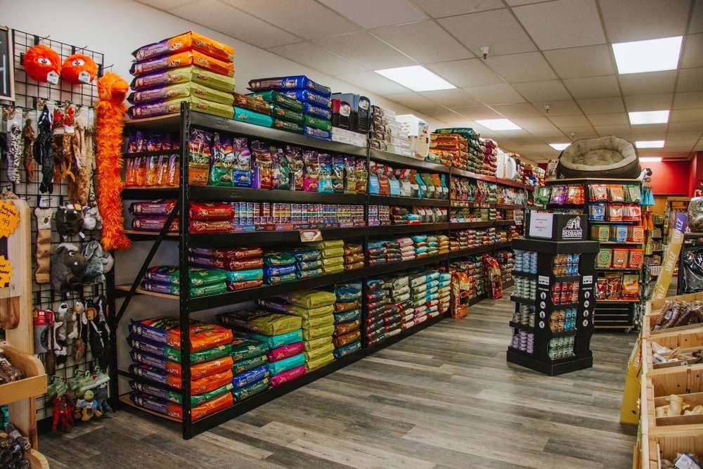 A stock image illustrating pet supplies stores concepts