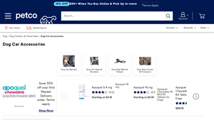 Petco - Dog Car Accessories