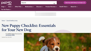 PetMD - Puppy Food & Training Treats