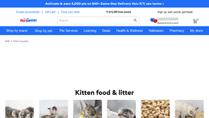 PetSmart - Kitten Supplies