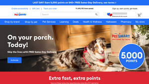PetSmart - Same-Day Delivery Rewards