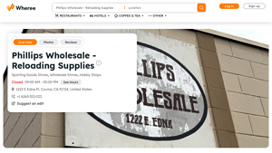 Phillips Wholesale - Reloading Supplies