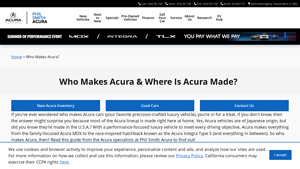 Acura - Luxury Vehicles Made in the U.S.A.