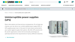 Phoenix Contact - Uninterruptible Power Supplies