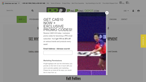 Ping Pong Depot - Table Tennis & Pickleball Equipment