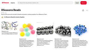 8Seasons Beads - Multicolor Glass Beads