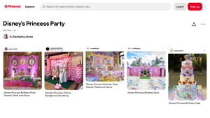 Pinterest - Disney Princess Birthday Party Supplies
