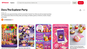 Pinterest - Dora The Explorer Party Ideas