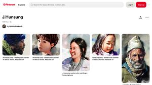 J.Hunsung - Watercolor Paintings Collection