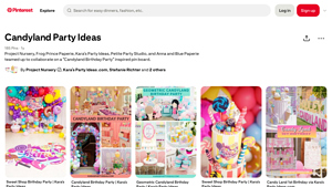 Pinterest - Candyland Party Ideas