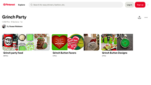 Pinterest - Grinch Party Essentials