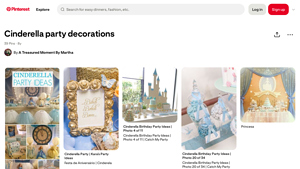 Pinterest - Cinderella Party Ideas