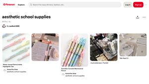 Pinterest - Cute Stationery Essentials