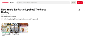 The Party Darling - New Year's Eve Supplies