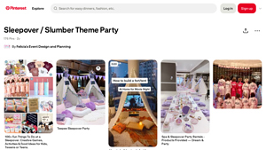 Pinterest - Sleepover Party Ideas