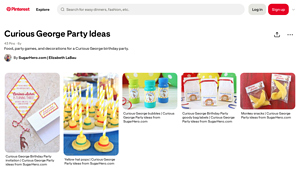 Curious George - Birthday Party Supplies