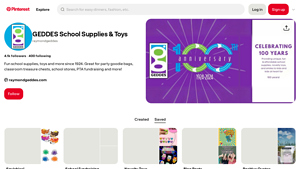 GEDDES - School Supplies & Toys
