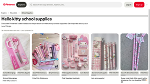 Hello Kitty - School Supplies