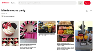 Pinterest - Minnie Mouse Party Decorations