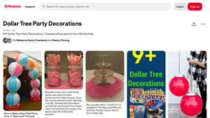 Pinterest - Party Decoration Ideas