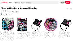 Monster High - Birthday Party Supplies
