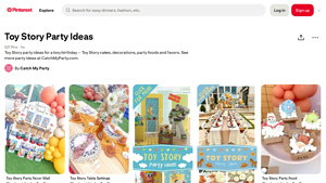 Pinterest - Toy Story Party Ideas