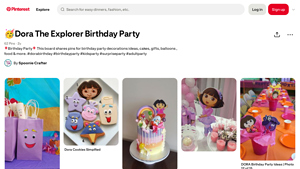 Pinterest - Dora the Explorer Birthday Party Ideas