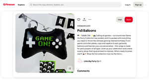 Pinterest - Game On Party Collection