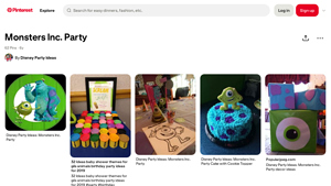 Pinterest - Monsters Inc. Party Ideas
