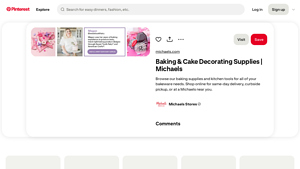 Michaels - Baking & Cake Decorating Supplies